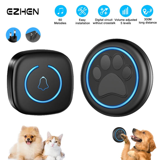 Pet Touch Ringer Button Bell